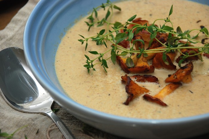 Lag en nydelig kantarellsuppe med denne enkle oppskriften