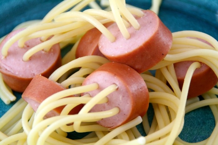 Spaghetti og pølser: En enkel og smakfull oppskrift