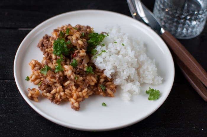 Risotto med kjøttdeig: En italiensk klassiker for alle ganer