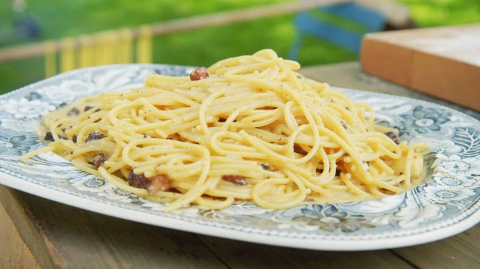 Lag en deilig Carbonara Oppskrift med Fløte: En Trinn-for-Trinn-Guide