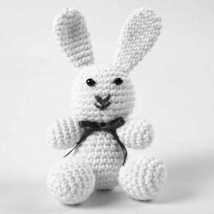 Lag din egen søte amigurumi-kanin med denne enkle oppskriften